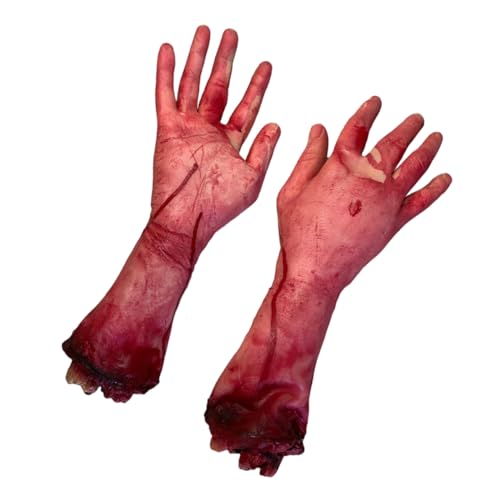 KOMBIUDA Halloween Dekorationen Abgetrennte Hand Horror Accessoires Von Ie Für Gruselige Atmosphäre von KOMBIUDA