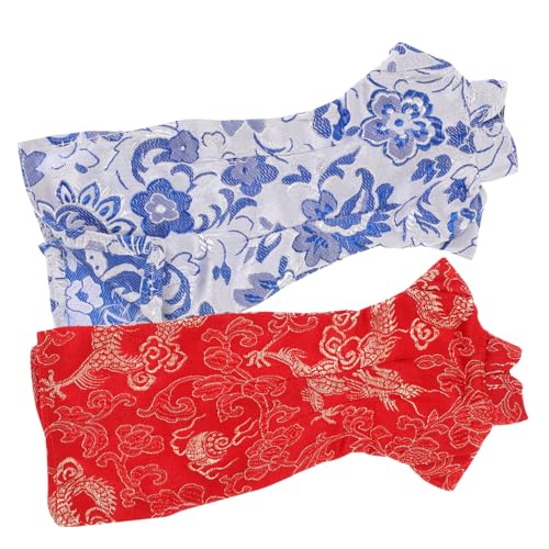 KOMBIUDA 2 Stück Austauschbare Puppenkleidung Zartes Cheongsam für Puppen Wiederverwendbares Puppenkostüm für Kreative Rollenspiele und KOMBIUDA 2 Stück Austauschbare Puppenkleidung Zartes Cheongsam für Puppen Wiederverwendbares Puppenkostüm für Kreative Rollenspiele und von KOMBIUDA