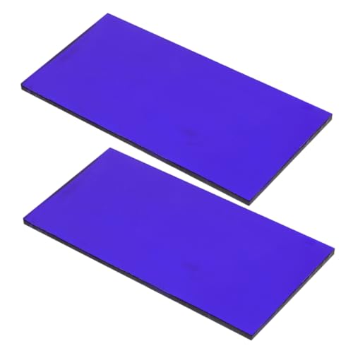 KOMBIUDA 2 Stück Cobalt Glasplatten für Chemielabor für Flammenfärbereaktion Lehrmittel für Chemische Experimente und Schulversuche KOMBIUDA 2 Stück Cobalt Glasplatten für Chemielabor für Flammenfärbereaktion Lehrmittel für Chemische Experimente und Schulversuche von KOMBIUDA