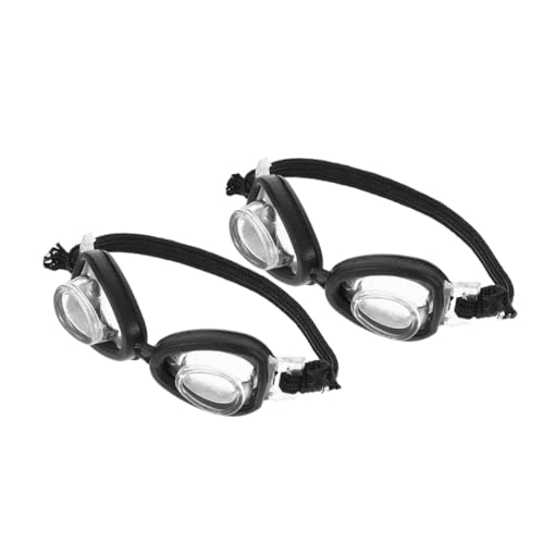 KOMBIUDA 2 Stück DIY Accessoires für Puppenkostüme Miniatur Schwimmbrillen für Puppenhaus Sommer von KOMBIUDA