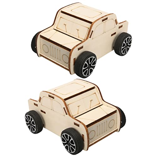 KOMBIUDA 2 Stück DIY Holzfahrzeug Modell Bastelset für Wissenschaftsprojekt zum Zusammenbauen Holzauto für Jungen und Mädchen Fördert die Vorstellungskraft und Kreativität KOMBIUDA 2 Stück DIY Holzfahrzeug Modell Bastelset für Wissenschaftsprojekt zum Zusammenbauen Holzauto für Jungen und Mädchen Fördert die Vorstellungskraft und Kreativität von KOMBIUDA
