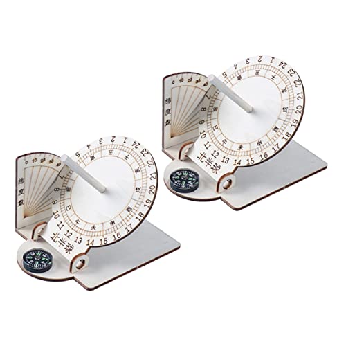 KOMBIUDA 2 Stück DIY Montage Lehrmodelle Wissenschaftliche Sonnenuhr Antike Sonnenuhr Sonnenuhrmodell Solariummodell Wohnkultur DIY Sonnenuhr DIY Sonnenuhr Lernspielzeug Aus Holz KOMBIUDA 2 Stück DIY Montage Lehrmodelle Wissenschaftliche Sonnenuhr Antike Sonnenuhr Sonnenuhrmodell Solariummodell Wohnkultur DIY Sonnenuhr DIY Sonnenuhr Lernspielzeug Aus Holz von KOMBIUDA