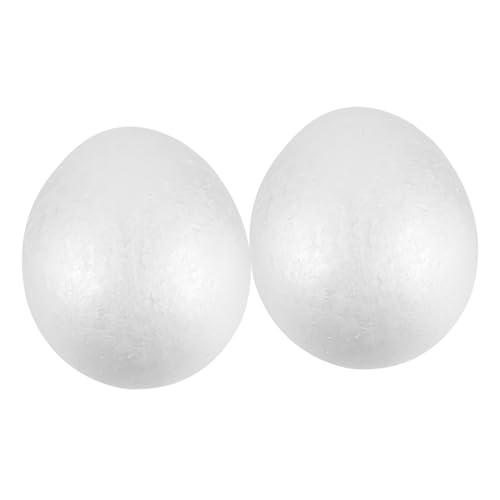 KOMBIUDA 2 Stück DIY Schaumstoff Eier Weiß Basteln Ei Stellen für Festival Dekoration Ostern Handwerk Langlebig Praktisch KOMBIUDA 2 Stück DIY Schaumstoff Eier Weiß Basteln Ei Stellen für Festival Dekoration Ostern Handwerk Langlebig Praktisch von KOMBIUDA