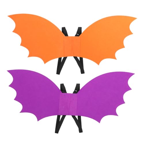 KOMBIUDA 2stücke Drachen-fee Flügel Kostüm Requisiten Für Halloween Mädchen Cosplay Zubehör Und Orange Geeignet Für Unvergessliche von KOMBIUDA