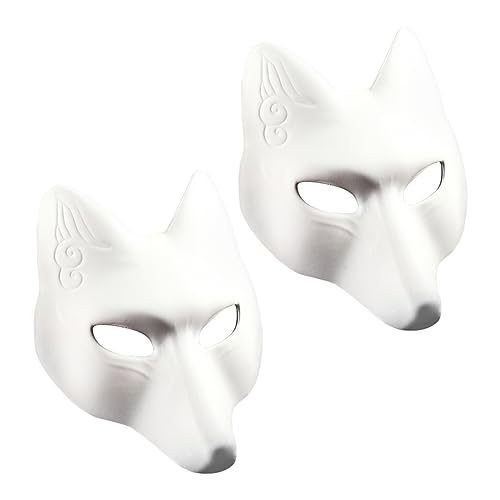 KOMBIUDA 2 Stück Fuchs Maske für Erwachsene Leichte Langlebige Tiergesichtsmaske für Maskenball Halloween Karneval Cosplay und Party Komfortabel und Auffällig Gestaltet KOMBIUDA 2 Stück Fuchs Maske für Erwachsene Leichte Langlebige Tiergesichtsmaske für Maskenball Halloween Karneval Cosplay und Party Komfortabel und Auffällig Gestaltet von KOMBIUDA