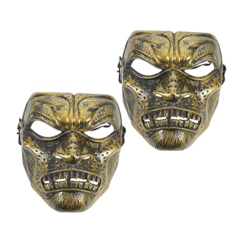KOMBIUDA 2 Stück Griechische Maskerade Maske Vintage Soldatenmaske Halloween Karneval Kostümmaske für Erwachsene Komfortabel Langlebig Realistisch Gestaltet KOMBIUDA 2 Stück Griechische Maskerade Maske Vintage Soldatenmaske Halloween Karneval Kostümmaske für Erwachsene Komfortabel Langlebig Realistisch Gestaltet von KOMBIUDA