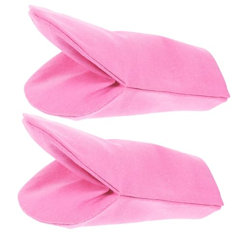 KOMBIUDA 2 Stück Handgezeichnete Puppen Marionette Handpuppe Selber Machen Kinderparty Gefälligkeiten Handpuppen Für Kleinkinder Handpuppen Für Kinderpuppen Rosa Segeltuch von KOMBIUDA
