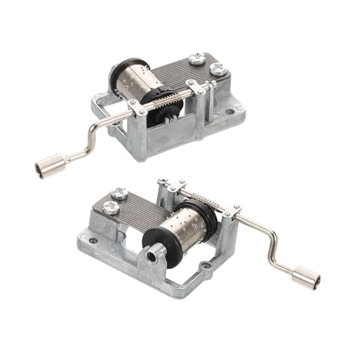 KOMBIUDA 2 Stück Handkurbel Mechanismus Bewegung für Kreative Projekte und für Metallische Spieluhrgestaltung KOMBIUDA 2 Stück Handkurbel Mechanismus Bewegung für Kreative Projekte und für Metallische Spieluhrgestaltung von KOMBIUDA