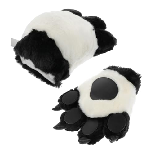KOMBIUDA 2 Stück Handschuhe Puppenhandschuhe Damenhandschuhe Grease Monkey Handschuhe Halloween Handschuhsocken Halloween Handschuhe Kostüm Netzhandschuhe Zubehör Pfoten von KOMBIUDA
