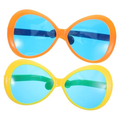 KOMBIUDA 2 Stück Hawaiianische Brille Neuheit Lustige Brille Cosplay-party-brille Kostüm-sonnenbrillen-requisiten Lustige Party- Kostüm-neuheitsbrille Partybrille Plastik KOMBIUDA 2 Stück Hawaiianische Brille Neuheit Lustige Brille Cosplay-party-brille Kostüm-sonnenbrillen-requisiten Lustige Party- Kostüm-neuheitsbrille Partybrille Plastik von KOMBIUDA