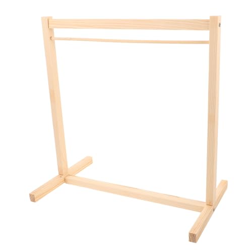 KOMBIUDA 2 Stück Holz Puppen Kleiderständer Miniatur Kleiderbügel für Puppenhaus Zubehör zur Aufbewahrung und Präsentation von Stofftieren und Puppenoutfits KOMBIUDA 2 Stück Holz Puppen Kleiderständer Miniatur Kleiderbügel für Puppenhaus Zubehör zur Aufbewahrung und Präsentation von Stofftieren und Puppenoutfits von KOMBIUDA