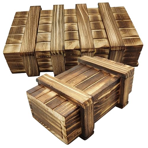 KOMBIUDA 2 Stück Holz Puzzle Box Box für Intelligenzspielzeug mit Mehreren Öffnungsmechanismen für und Spielspaß KOMBIUDA 2 Stück Holz Puzzle Box Box für Intelligenzspielzeug mit Mehreren Öffnungsmechanismen für und Spielspaß von KOMBIUDA