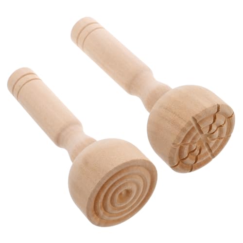 KOMBIUDA 2 Stück Holzdichtungsform Bastelstempel Mit Holzgriff Töpferstempel Tonstempel Mit Holzgriff Holzgriffstempel Tonmusterstempel Stempel Aus -bastelstempel Holz Hellbraun KOMBIUDA 2 Stück Holzdichtungsform Bastelstempel Mit Holzgriff Töpferstempel Tonstempel Mit Holzgriff Holzgriffstempel Tonmusterstempel Stempel Aus -bastelstempel Holz Hellbraun von KOMBIUDA
