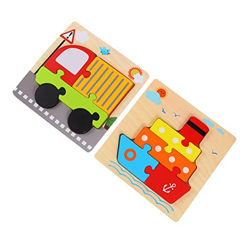 KOMBIUDA 2 Stück Holzpuzzle für Kleinkinder Lernspielzeug Farben Hand Auge Koordination und Problemlösungsfähigkeiten für Jungen und Mädchen Ab Jahr KOMBIUDA 2 Stück Holzpuzzle für Kleinkinder Lernspielzeug Farben Hand Auge Koordination und Problemlösungsfähigkeiten für Jungen und Mädchen Ab Jahr von KOMBIUDA