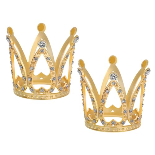 KOMBIUDA 2 Stück Krone Dekoration Klein Partyzubehör Mädchen Tiara Kuchenverzierungen Geburtstag Fest Hochzeit Winzig Silber Dekorativ Funkeln Für Topper Mini Gemeinschaft Golden Legierung KOMBIUDA 2 Stück Krone Dekoration Klein Partyzubehör Mädchen Tiara Kuchenverzierungen Geburtstag Fest Hochzeit Winzig Silber Dekorativ Funkeln Für Topper Mini Gemeinschaft Golden Legierung von KOMBIUDA
