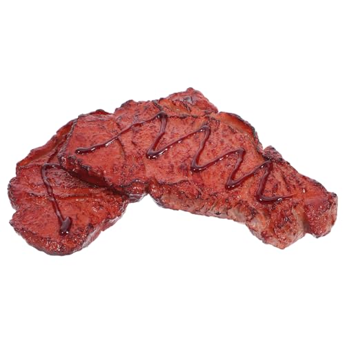 KOMBIUDA 2 Stück Kunstfleisch: Simuliertes Lebensmittel, Künstlich, Lebensecht, Gekochtes Roastbeef-fleischmodell Für Zuhause, Küchenschrank, Geschäfte, Party, Probenanzeige, KOMBIUDA 2 Stück Kunstfleisch: Simuliertes Lebensmittel, Künstlich, Lebensecht, Gekochtes Roastbeef-fleischmodell Für Zuhause, Küchenschrank, Geschäfte, Party, Probenanzeige, von KOMBIUDA