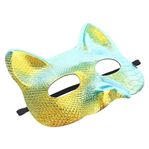 KOMBIUDA 2 Stück Maske Halbgesicht Tiermaske Halloween Fuchsmaske Maskerade Maske Fuchs Frau Fuchsmaske Für Karneval Halloween Party Karneval Fuchs Gesichtsbedeckung von KOMBIUDA