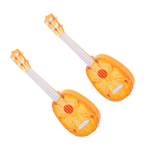 KOMBIUDA 2 Stück Mini Gitarre für Teiliges Frühe Musikalische Lernspielzeuge Material mit Obstmotiv für Vorschulunterricht und Kinderaufführungen KOMBIUDA 2 Stück Mini Gitarre für Teiliges Frühe Musikalische Lernspielzeuge Material mit Obstmotiv für Vorschulunterricht und Kinderaufführungen von KOMBIUDA