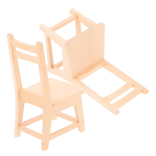 KOMBIUDA 2 Stück Mini -Holzstuhl holzmöbel holzspielzeug Dollhouse Furniture DIY Zubehör puppenstubenmöbel holzspielsachen puppenhauszubehör Holzdekor Mini-Stuhl Holzverzierung Bambus KOMBIUDA 2 Stück Mini -Holzstuhl holzmöbel holzspielzeug Dollhouse Furniture DIY Zubehör puppenstubenmöbel holzspielsachen puppenhauszubehör Holzdekor Mini-Stuhl Holzverzierung Bambus von KOMBIUDA