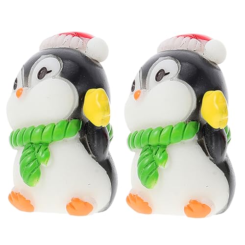 KOMBIUDA Miniatur Deko Mini Pinguin Figuren Realistische Mikro Landschaftsornamente Für Terrarien Und Puppenhäuser Dekorative Pinguin Cake Topper Mit Grünem Schal KOMBIUDA Miniatur Deko Mini Pinguin Figuren Realistische Mikro Landschaftsornamente Für Terrarien Und Puppenhäuser Dekorative Pinguin Cake Topper Mit Grünem Schal von KOMBIUDA