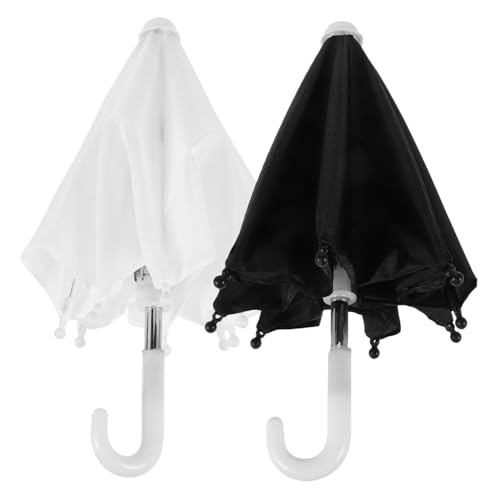 KOMBIUDA 2 Stück Mini-Regenschirm Miniatur für UV Regenschirm Mini -Regenschirme Mini Dekorative Regenschirm Kleiner kompakter Regenschirm Kleiner Regenschirm Rostfreier Stahl KOMBIUDA 2 Stück Mini-Regenschirm Miniatur für UV Regenschirm Mini -Regenschirme Mini Dekorative Regenschirm Kleiner kompakter Regenschirm Kleiner Regenschirm Rostfreier Stahl von KOMBIUDA
