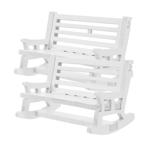 KOMBIUDA 2 Stück Mini -Schaukelstuhl -Ornamente Kleiner Holzstuhl für Puppe Kleiner Schaukelstuhl Mini-Schaukelstühle zum Basteln Miniaturstühle zum Basteln Puppenstuhl Weiß KOMBIUDA 2 Stück Mini -Schaukelstuhl -Ornamente Kleiner Holzstuhl für Puppe Kleiner Schaukelstuhl Mini-Schaukelstühle zum Basteln Miniaturstühle zum Basteln Puppenstuhl Weiß von KOMBIUDA