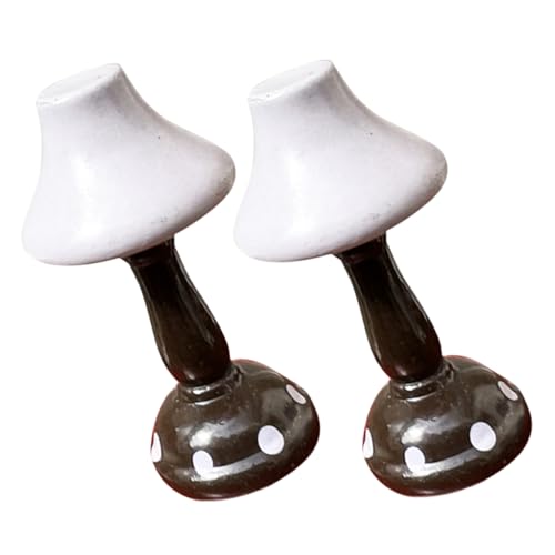 KOMBIUDA 2 Stück Miniatur Nachttischlampe Kleine Holz Tischlampe DIY Mini Schreibtischlampe für Puppenhaus Schlafzimmer Dekoration für Mini Haus und Kinderzimmer KOMBIUDA 2 Stück Miniatur Nachttischlampe Kleine Holz Tischlampe DIY Mini Schreibtischlampe für Puppenhaus Schlafzimmer Dekoration für Mini Haus und Kinderzimmer von KOMBIUDA