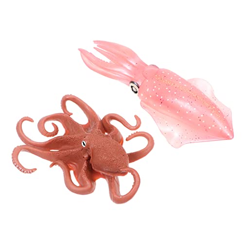 KOMBIUDA 2 Stück Oktopus Modell des Tiers Für Babys Tiere Pädagogisches Ornament Modell Dekorative Figur Figur Aus KOMBIUDA 2 Stück Oktopus Modell des Tiers Für Babys Tiere Pädagogisches Ornament Modell Dekorative Figur Figur Aus von KOMBIUDA