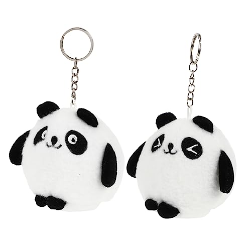 KOMBIUDA 2 Stück Panda Schlüsselring Roter Panda Party Zubehör Panda Ornamente Hotel Schlüsselringe Schlüsselanhänger Panda Anhänger Mit Haken Süße Plüsch Schlüsselringe Süßes KOMBIUDA 2 Stück Panda Schlüsselring Roter Panda Party Zubehör Panda Ornamente Hotel Schlüsselringe Schlüsselanhänger Panda Anhänger Mit Haken Süße Plüsch Schlüsselringe Süßes von KOMBIUDA