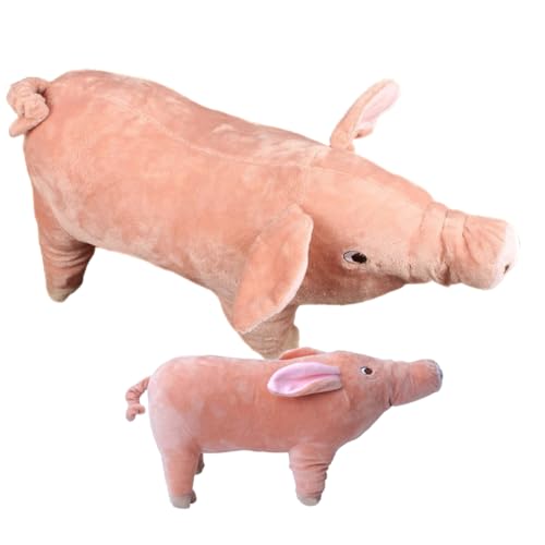KOMBIUDA Spielzeug Für Haustiere 2 Stück Plüschtier Schwein Kuscheltier Aus Pp-baumwollmaterial Haustierspielzeug Für Hunde Und Kinder Dekoration Für Zuhause von KOMBIUDA