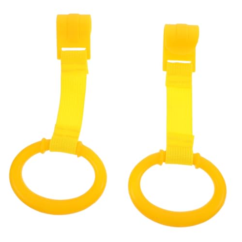 KOMBIUDA 2 Stück Pull Up Ringe Spielplatz Hilfsringe für Kleinkinder Handzieh Ringe für Unterstützung Beim Stehen und Laufen für Laufgitter Sicher und Langlebig KOMBIUDA 2 Stück Pull Up Ringe Spielplatz Hilfsringe für Kleinkinder Handzieh Ringe für Unterstützung Beim Stehen und Laufen für Laufgitter Sicher und Langlebig von KOMBIUDA