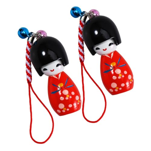 KOMBIUDA 2 Stück Japanische Kimono-Puppen Schlüsselanhänger Für Taschen Heimdekoration Autohängeornament Japanische Figuren-Dekoration KOMBIUDA 2 Stück Japanische Kimono-Puppen Schlüsselanhänger Für Taschen Heimdekoration Autohängeornament Japanische Figuren-Dekoration von KOMBIUDA