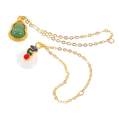 KOMBIUDA 2 Stück Puppenhalskette Puppenaccessoire Halskette Modeaccessoires für Puppen Puppenkleidungszubehör Puppenkette Puppenschmuck Puppen-Halskette Minikette Plastik von KOMBIUDA