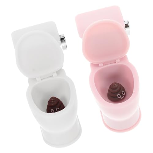 KOMBIUDA Puppenhausmodell Badezimmer Dekoration Maßstab 1:12 Miniatur Toilette Mit Spülung Winzige Möbel Spielzeug Zubehör Für Puppenhaus KOMBIUDA Puppenhausmodell Badezimmer Dekoration Maßstab 1:12 Miniatur Toilette Mit Spülung Winzige Möbel Spielzeug Zubehör Für Puppenhaus von KOMBIUDA