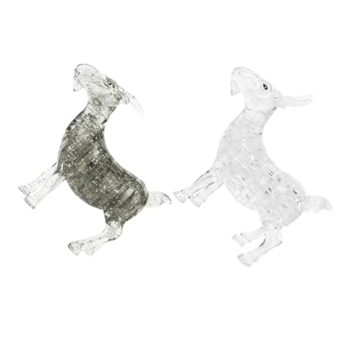 KOMBIUDA 2 Stück Puzzle Bausteine Ziegenstatue Ziegenfigur Figuren Puzzles Ornamentdekorationen Ziegenschmuck Ziegendekor Für Zuhause Kleine Ziegenstatue Kleine Ziegenskulptur Aus KOMBIUDA 2 Stück Puzzle Bausteine Ziegenstatue Ziegenfigur Figuren Puzzles Ornamentdekorationen Ziegenschmuck Ziegendekor Für Zuhause Kleine Ziegenstatue Kleine Ziegenskulptur Aus von KOMBIUDA