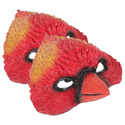 KOMBIUDA 2 Stück Realistische Tiermaske für Erwachsene für Halloween Karneval und Kostümpartys Komfortabel und Atmungsaktiv Lustiges Accessoire für Unvergessliche Auftritte von KOMBIUDA