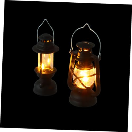 KOMBIUDA 2stücke Miniatur-petroleumlampe-Modelle Petroleumlicht-Dekoration Öllampen Für Puppenhaus Partydeko Pp-Material Stilvolle Requisiten KOMBIUDA 2stücke Miniatur-petroleumlampe-Modelle Petroleumlicht-Dekoration Öllampen Für Puppenhaus Partydeko Pp-Material Stilvolle Requisiten von KOMBIUDA