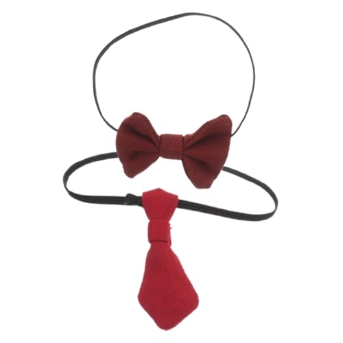 KOMBIUDA 2 Stück Rote Bowties für Puppenkostüme und Bastelprojekte Stilvolle Accessoires für Puppenhaus Dekoration und Kreatives KOMBIUDA 2 Stück Rote Bowties für Puppenkostüme und Bastelprojekte Stilvolle Accessoires für Puppenhaus Dekoration und Kreatives von KOMBIUDA
