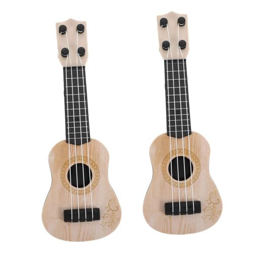 KOMBIUDA 2 Stück Saitige Spielzeuggitarre für Kleinkinder Ergonomisches Design für Einfaches Lernen und Outdoor Spaß für Reisen und Musikalische KOMBIUDA 2 Stück Saitige Spielzeuggitarre für Kleinkinder Ergonomisches Design für Einfaches Lernen und Outdoor Spaß für Reisen und Musikalische von KOMBIUDA