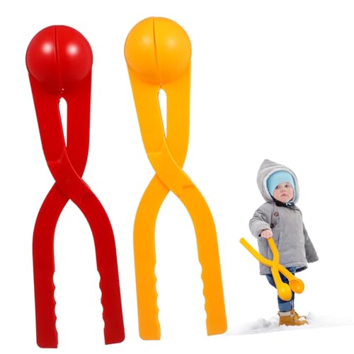 KOMBIUDA 2 Stück Schneeball Maker Schneeballzange Schneeballformer Schneeball Spielzeug Mit Rutschfestem Griff Für Kinder Zufällige Farbe KOMBIUDA 2 Stück Schneeball Maker Schneeballzange Schneeballformer Schneeball Spielzeug Mit Rutschfestem Griff Für Kinder Zufällige Farbe von KOMBIUDA
