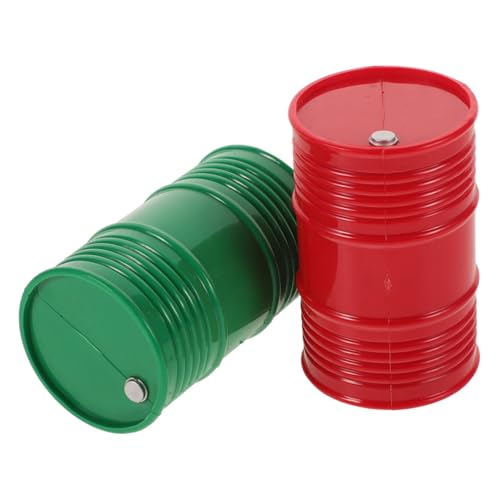KOMBIUDA 2 Stück Simulation Eines Ölfasses Simulation Mini-ölfass Zubehör Dekoration Tank Dekorteil Für Crawler Öleimer-Ornament Ölfässer-Ornamente Simulation Öleimer Raupenteil Plastik KOMBIUDA 2 Stück Simulation Eines Ölfasses Simulation Mini-ölfass Zubehör Dekoration Tank Dekorteil Für Crawler Öleimer-Ornament Ölfässer-Ornamente Simulation Öleimer Raupenteil Plastik von KOMBIUDA