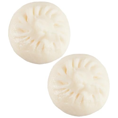 KOMBIUDA 2 Stück Simulierte Brötchen gefälschtes gedämpftes Brötchen zum Auspressen von Lebensmitteln tischdeko esstisch Hausdekoration Knödelverzierung Fotografie -Requisite PVC KOMBIUDA 2 Stück Simulierte Brötchen gefälschtes gedämpftes Brötchen zum Auspressen von Lebensmitteln tischdeko esstisch Hausdekoration Knödelverzierung Fotografie -Requisite PVC von KOMBIUDA