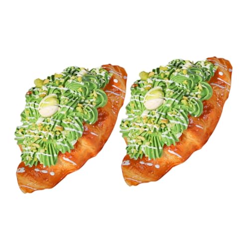 KOMBIUDA 2 Stück Simuliertes Croissant-Modell Künstliches Brot Zum Ausstellen Gefälschte Essensrequisiten Croissant-fälschung Brotmodell Gefälschtes Essen Wahr Simulation Realistisch Pu KOMBIUDA 2 Stück Simuliertes Croissant-Modell Künstliches Brot Zum Ausstellen Gefälschte Essensrequisiten Croissant-fälschung Brotmodell Gefälschtes Essen Wahr Simulation Realistisch Pu von KOMBIUDA