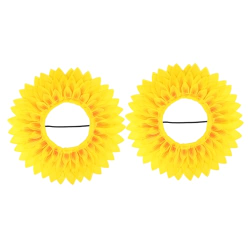KOMBIUDA 2 Stück Sonnenblumenkopf -deckungs -requisiten Lustiges Sonnenblumenkostüm Blumenkopfschmuck Sonnenkostüm Blumen-halloween-kostüm Blumenhut-kostüm Sonnenblumenhut Yellow Seidentuch KOMBIUDA 2 Stück Sonnenblumenkopf -deckungs -requisiten Lustiges Sonnenblumenkostüm Blumenkopfschmuck Sonnenkostüm Blumen-halloween-kostüm Blumenhut-kostüm Sonnenblumenhut Yellow Seidentuch von KOMBIUDA