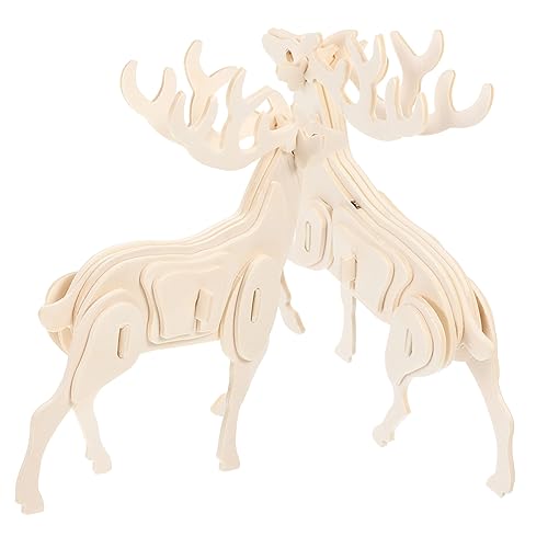 KOMBIUDA 2 Stück Teiliges DIY Holzpuzzle für Tierpuzzle Selbst Zusammenbauendes Lernspielzeug Fördert Konzentration und Kreativität für Dekoration und Gemeinsame Freizeitgestaltung KOMBIUDA 2 Stück Teiliges DIY Holzpuzzle für Tierpuzzle Selbst Zusammenbauendes Lernspielzeug Fördert Konzentration und Kreativität für Dekoration und Gemeinsame Freizeitgestaltung von KOMBIUDA