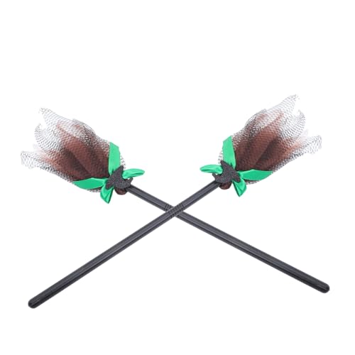 KOMBIUDA 2 Stück Teiliges Halloween Hexenbesen Abnehmbar aus Robustem Kunststoff mit Netzbesen Langlebig und Farbecht für Kostüm Partydekoration und Gruselige Halloween-events KOMBIUDA 2 Stück Teiliges Halloween Hexenbesen Abnehmbar aus Robustem Kunststoff mit Netzbesen Langlebig und Farbecht für Kostüm Partydekoration und Gruselige Halloween-events von KOMBIUDA