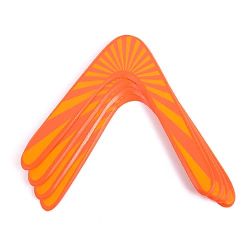 KOMBIUDA 2 Stück Teiliges Holz Orange Handgefertigtes Outdoor sportspielzeug Witterungsbeständig Präzise Steuerung für Erwachsene Großen Grünflächen von KOMBIUDA