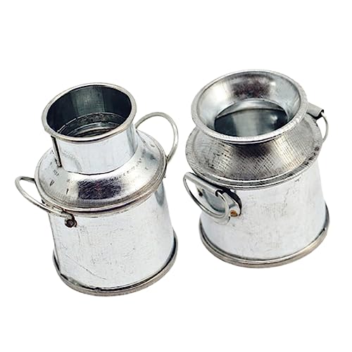 KOMBIUDA Mini-metallflaschen – Vintage-Miniatur Leicht Und Einfach Zu Verstauen Miniatur-hausaccessoire von KOMBIUDA