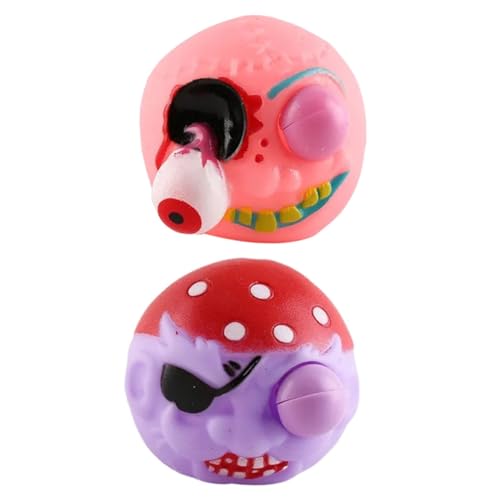 KOMBIUDA 2 Stück kneifen für kinderspielzeug für die Finger Fun Toy Stuffer Halloween-Partygeschenke zum Stressabbau weiches Gummi von KOMBIUDA