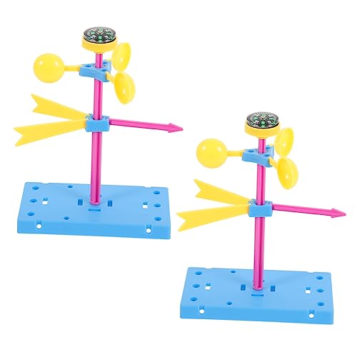 KOMBIUDA 2 Stücke DIY Windfahne Pädagogisches Bildung Windfahne Kunststoff Wissenschaft Experiment Projekte Für KOMBIUDA 2 Stücke DIY Windfahne Pädagogisches Bildung Windfahne Kunststoff Wissenschaft Experiment Projekte Für von KOMBIUDA